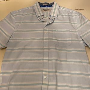 Penguin Heritage Slim Fit Button Down M - Mint Stripe